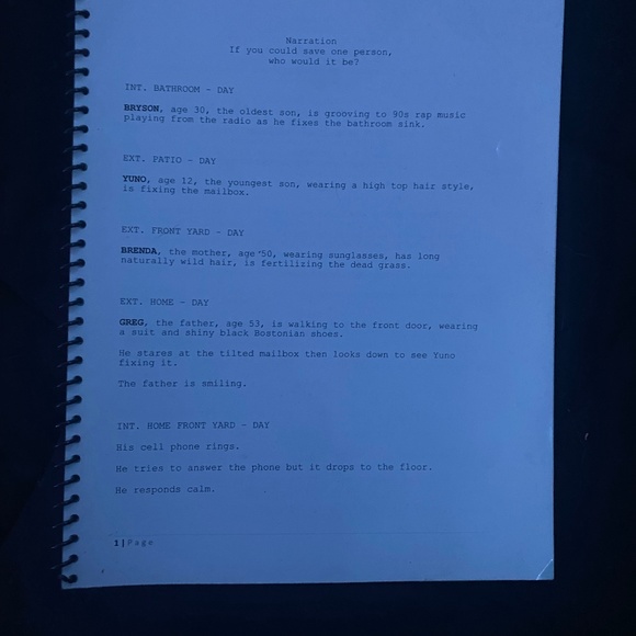 Screenplay GRUSTLE” - Picture 1 of 1